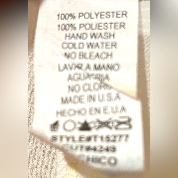 Women’s shirt. Size small. Sheer. Feather accent. Short sleeved. - Picture 4 of 6